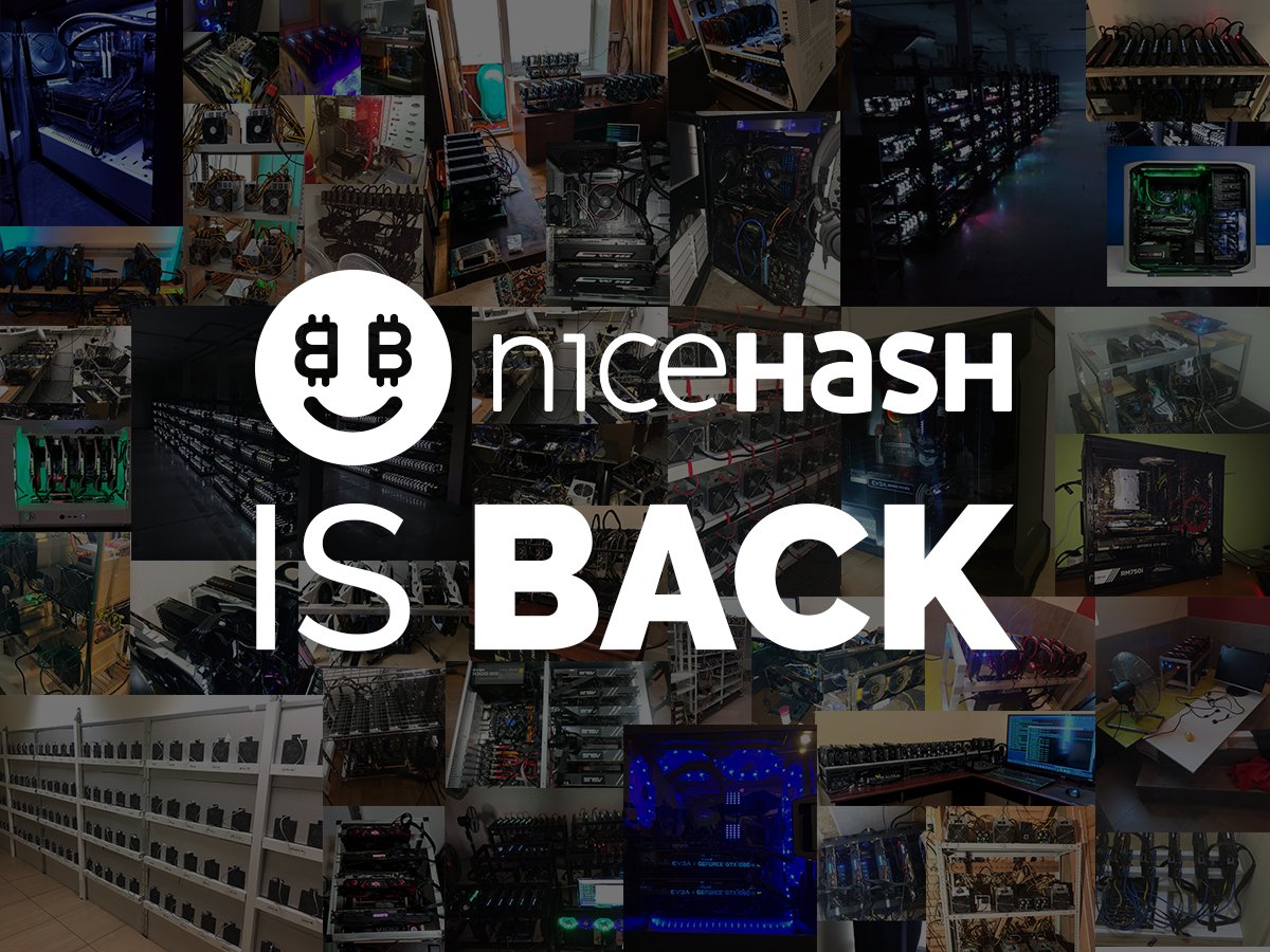 NiceHashがついに復活したので再設定しました｜新卒エンジニアの開発日記